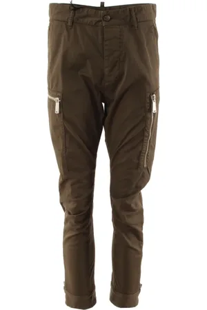 Dsquared2 Heren, Broeken, Bruin, Maat: XS Katoen