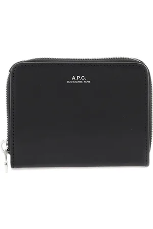 A.P.C. Heren, Accessoires, Zwart, Maat: ONE Size Leer