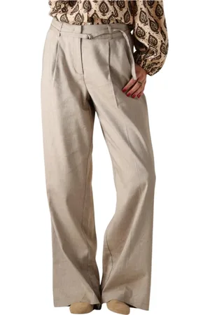 Summum Woman Dames, Broeken, , Maat: 2XL Linnen
