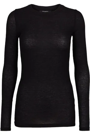 Bruuns Bazaar Dames, Tops, Zwart, Maat: 3XL