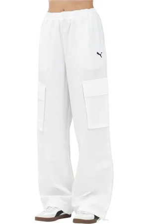 PUMA Dames, Broeken, Wit, Maat: S