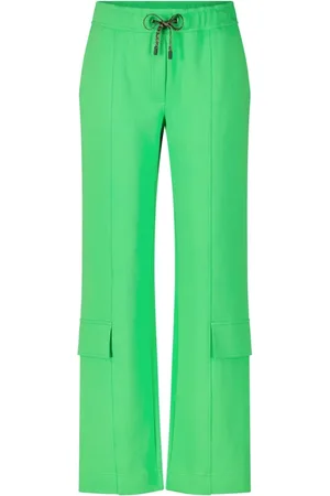 Marc Cain Dames, Broeken, Groen, Maat: L