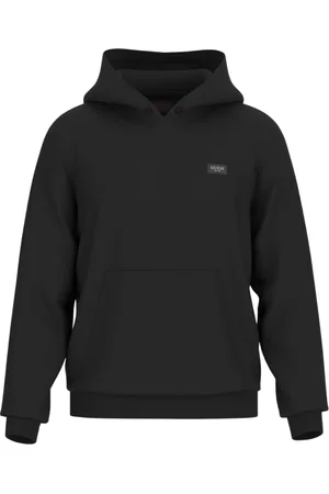 Guess Heren, Sweatshirts & Hoodies, Zwart, Maat: L Katoen