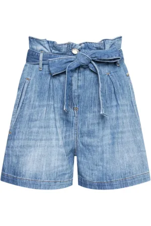 Liu Jo Dames, Korte broeken, Blauw, Maat: W25 Denim