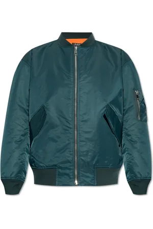 A.P.C. Heren, Jassen, Groen, Maat: 2XL Poliester