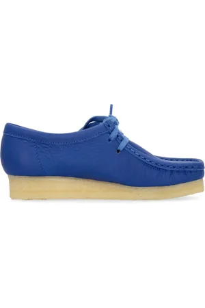 Clarks Dames, Schoenen, Blauw, Maat: 38 EU Leer