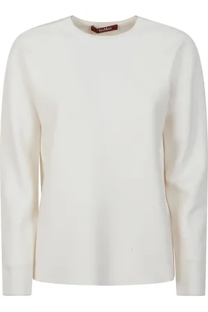 Max Mara Dames, Truien, Wit, Maat: XS Jersey
