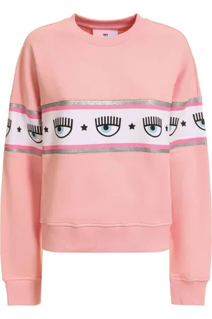Chiara Ferragni Dames, Sweatshirts & Hoodies, Roze, Maat: M