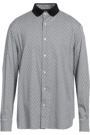 Emporio Armani Heren, Overhemden, Wit, Maat: S Katoen