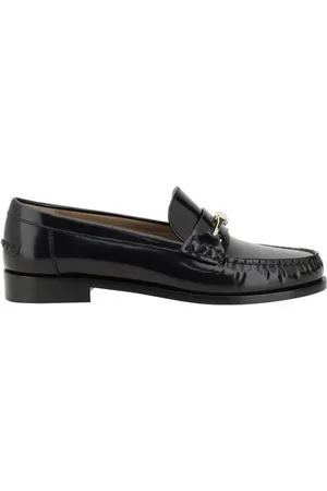 Salvatore Ferragamo Dames, Schoenen, Zwart, Maat: 38 1/2 EU Leer