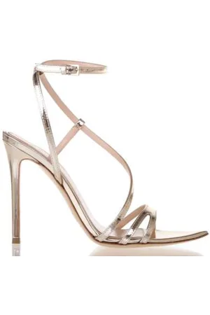 NINALILOU Dames, Schoenen, Grijs, Maat: 36 EU Leer