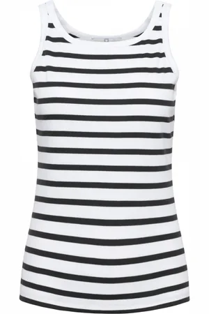 &Co Woman Dames, Tops, Zwart, Maat: 2XL Katoen