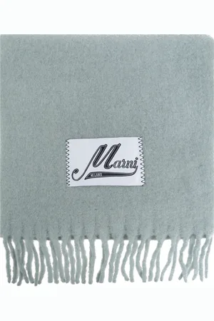 Marni Dames, Accessoires, Groen, Maat: ONE Size Wol