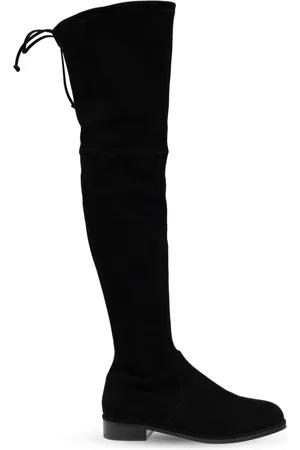 Stuart Weitzman Dames, Schoenen, Zwart, Maat: 39 1/2 EU Suède