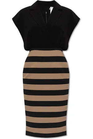 Max Mara Dames, Jurken, Zwart, Maat: M Poliester