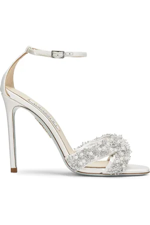 Aquazzura Dames, Schoenen, Wit, Maat: 37 1/2 EU