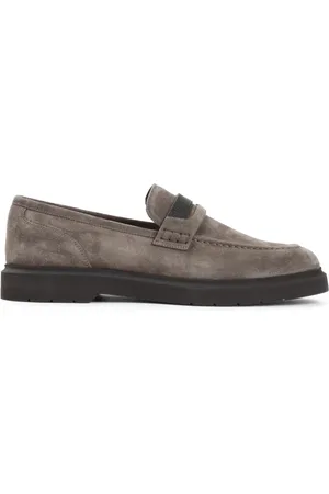 Brunello Cucinelli Dames, Schoenen, Bruin, Maat: 40 EU Leer