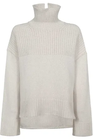 Dondup Dames, Truien, Wit, Maat: M Wol