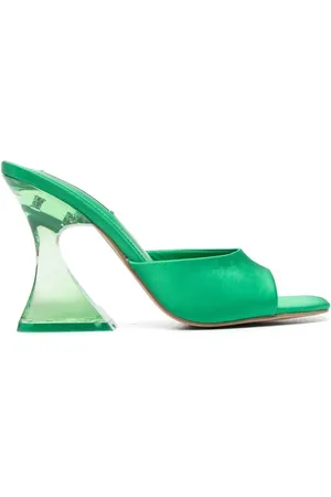Steve Madden Dames, Schoenen, Groen, Maat: 36 EU Satijn