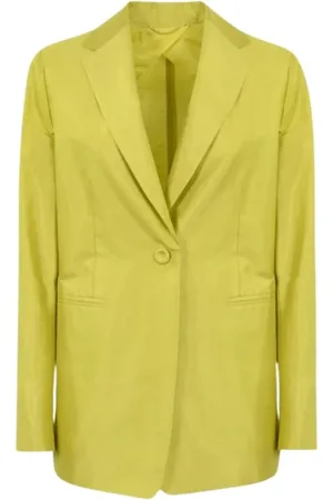 Max Mara Dames, Jassen, Groen, Maat: S