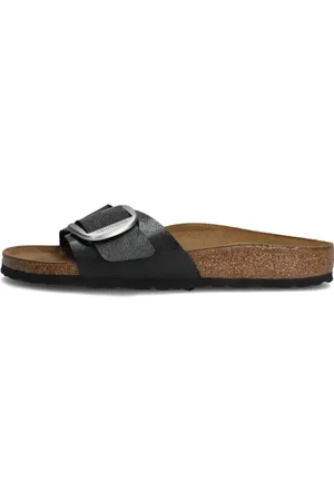 Birkenstock Dames, Schoenen, Zwart, Maat: 38 EU Leer