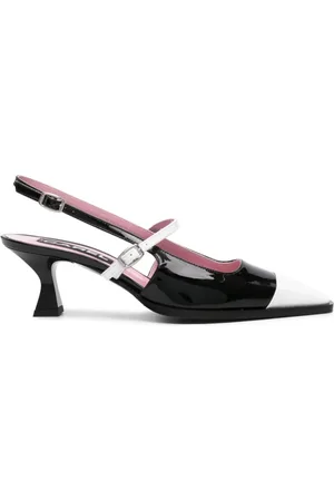 Carel Dames, Schoenen, Zwart, Maat: 36 EU Leer