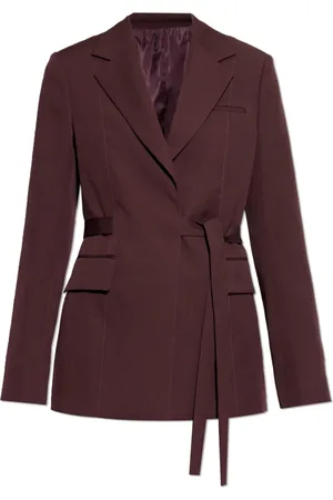 Lanvin Dames, Jassen, Paars, Maat: XS Wol