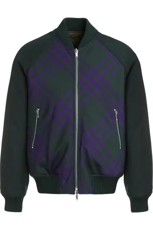 Burberry Heren, Jassen, Veelkleurig, Maat: L Wol