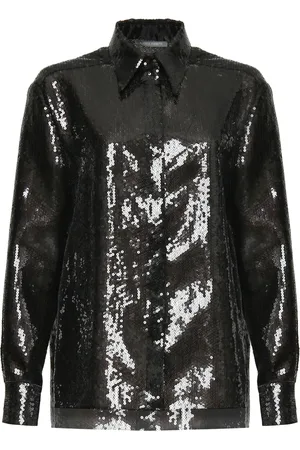 Alberta Ferretti Dames, Blouses & Shirts, Zwart, Maat: S