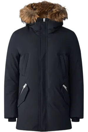 Mackage Heren, Jassen, Zwart, Maat: XS Leer