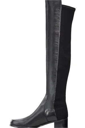 Stuart Weitzman Dames, Schoenen, Zwart, Maat: 39 EU Leer
