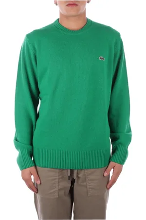 Lacoste Heren, Truien, Groen, Maat: S Wol