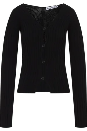 Acne Studios Dames, Truien, Zwart, Maat: XS Katoen