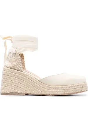 Castaner Dames, Schoenen, Wit, Maat: 41 EU Katoen