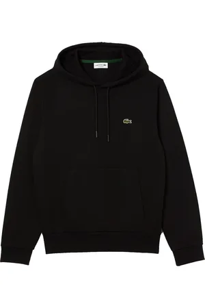 Lacoste Heren, Sweatshirts & Hoodies, Zwart, Maat: XS Katoen