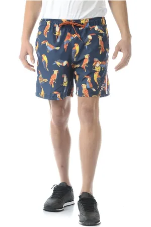 D.A. Daniele Alessandrini Heren, Badkleding, Blauw, Maat: XL Poliester