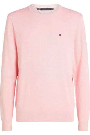 Tommy Hilfiger Heren, Truien, Roze, Maat: S Katoen