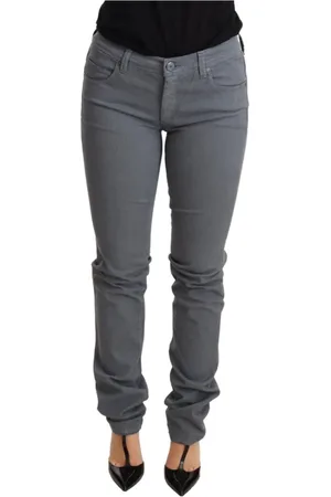 ERMANNO SCERVINO Dames, Jeans, Grijs, Maat: W26 Katoen