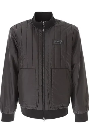 EA7 Heren, Jassen, Zwart, Maat: XL Poliester