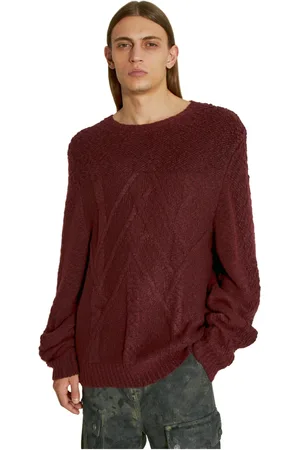 Guess Heren, Truien, Rood, Maat: 2XL Wol