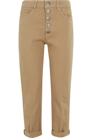 Dondup Dames, Broeken, Bruin, Maat: W30
