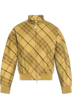 Burberry Heren, Jassen, Groen, Maat: S Katoen