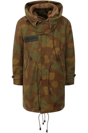 Dsquared2 Heren, Mantels, Veelkleurig, Maat: XL Katoen