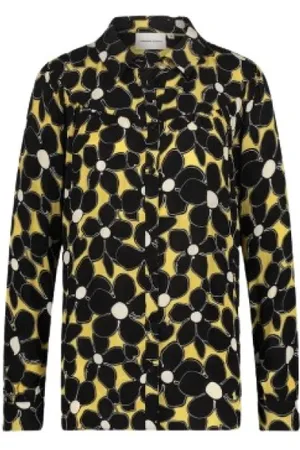 Fabienne Chapot Dames, Blouses & Shirts, Zwart, Maat: S Viscose