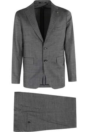 TAGLIATORE Heren, Pakken, Grijs, Maat: 2XL Wol