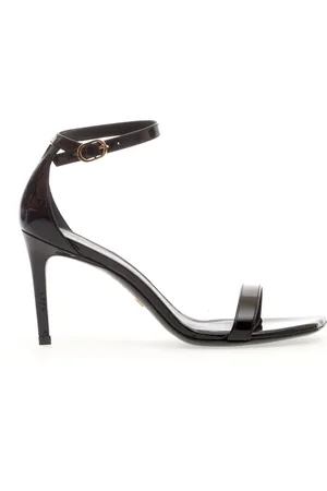 Stuart Weitzman Dames, Schoenen, Zwart, Maat: 37 1/2 EU Leer