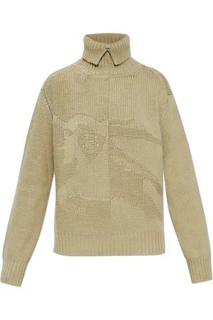 Burberry Dames, Truien, Groen, Maat: S Kasjmier