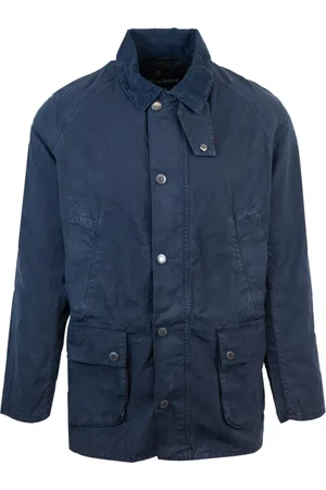 Barbour Heren, Mantels, Blauw, Maat: S Katoen