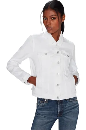 7 for all Mankind Dames, Jassen, Wit, Maat: XS Katoen