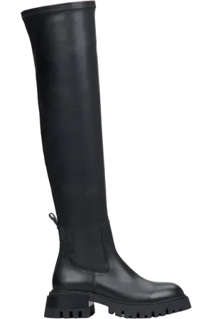 Estro Dames, Schoenen, Zwart, Maat: 38 EU Leer